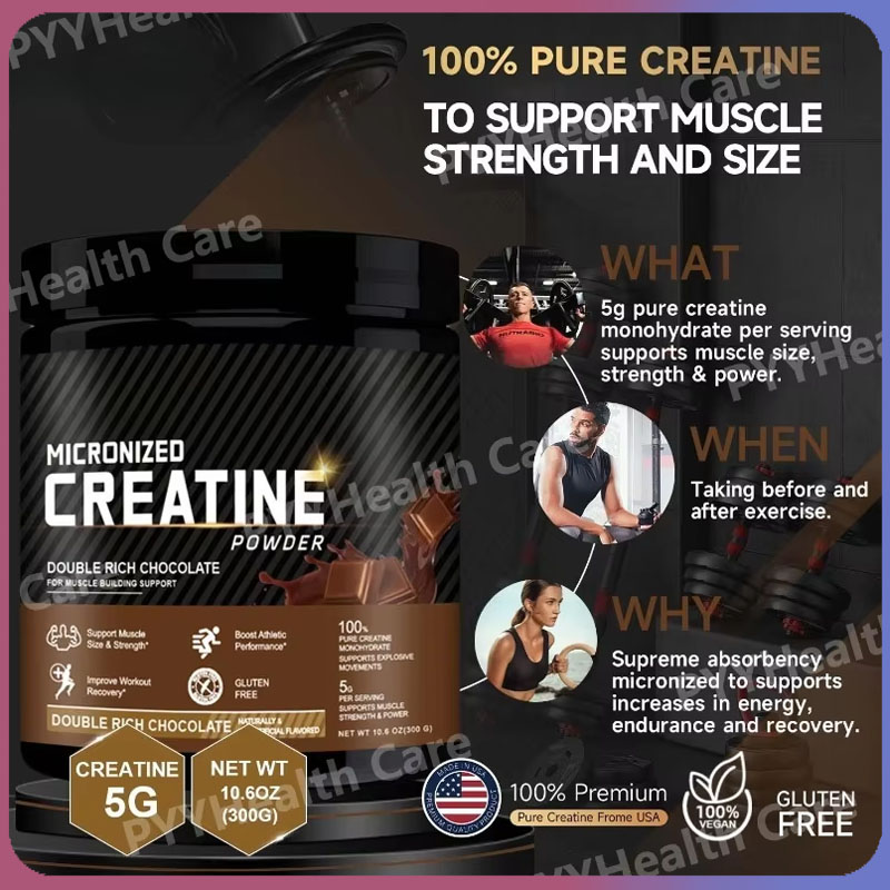 Creatine Monohydrate Powder - مسحوق الكرياتين مونوهيدرات مكمل غذائي لبناء