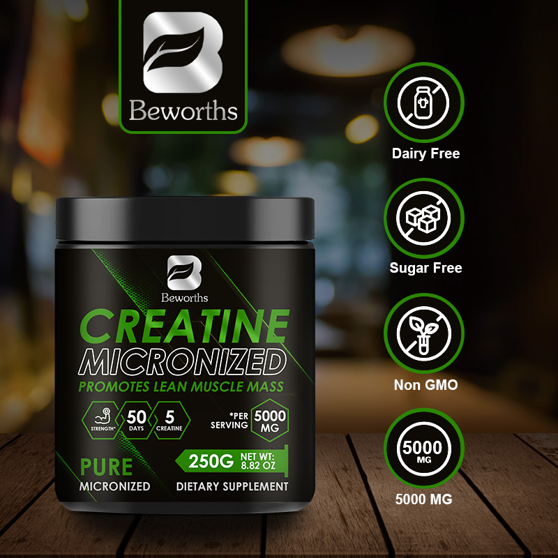 Creatine Monohydrate Powder - مسحوق كرياتين مونوهيدرات من بيوورثس 250