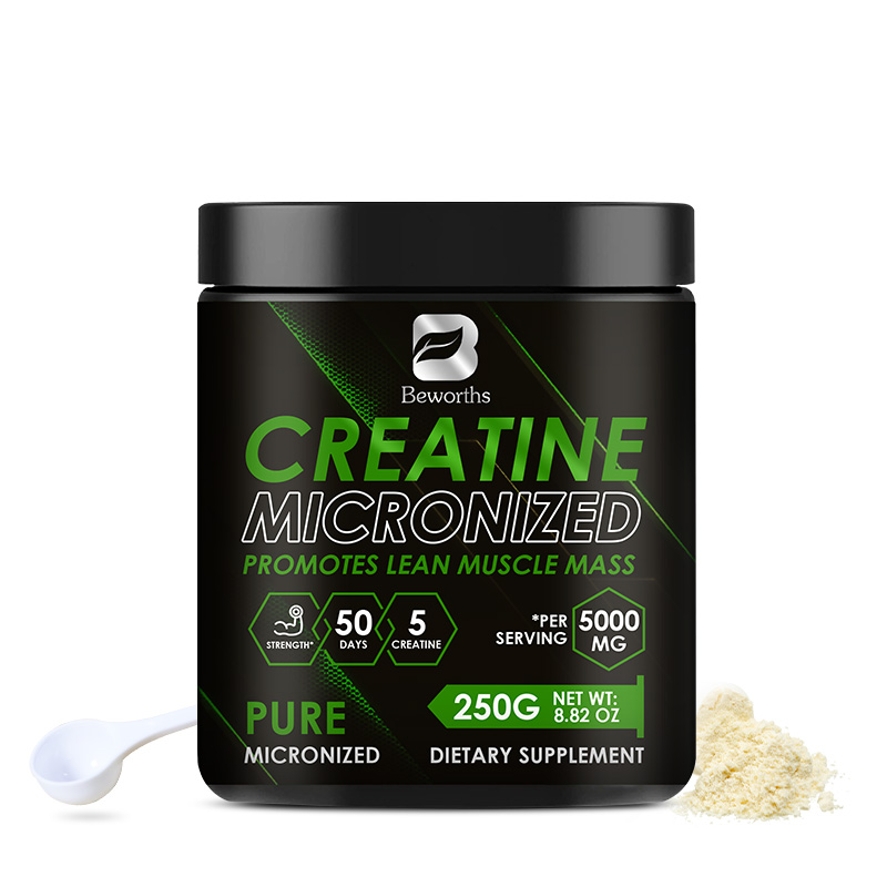 Creatine Monohydrate Powder - Beworths-مسحوق بناء العضلات لمرحلة ما قبل