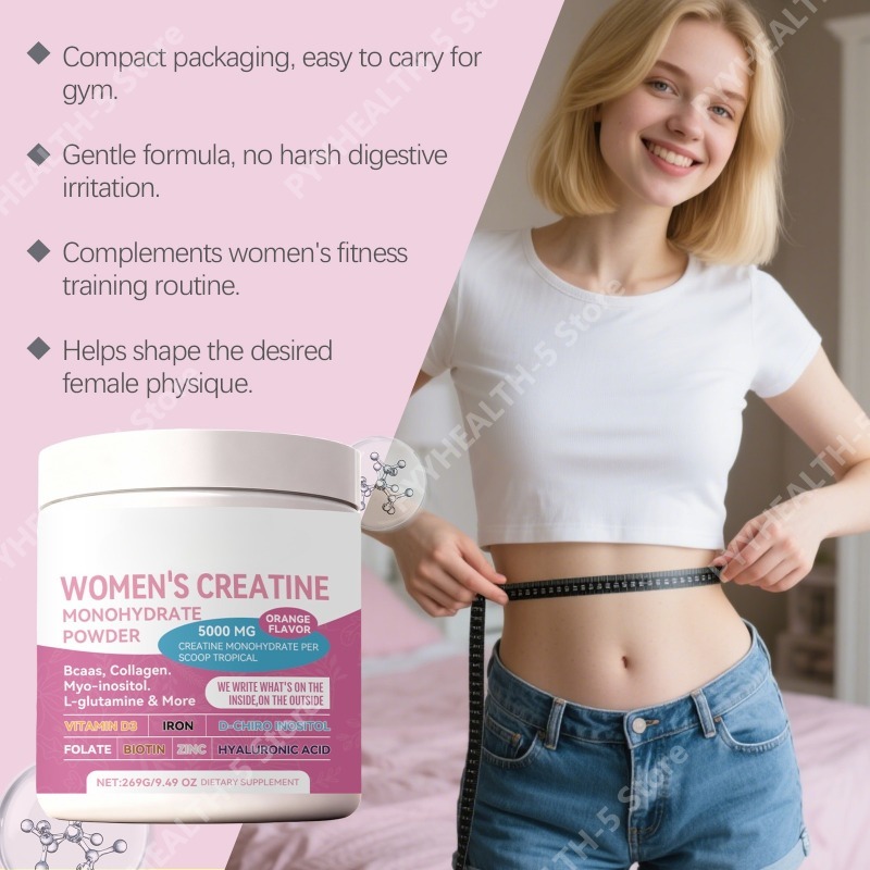 مسحوق الكرياتين المركب للنساء، - مراجعة Creatine Monohydrate Powder وسعره