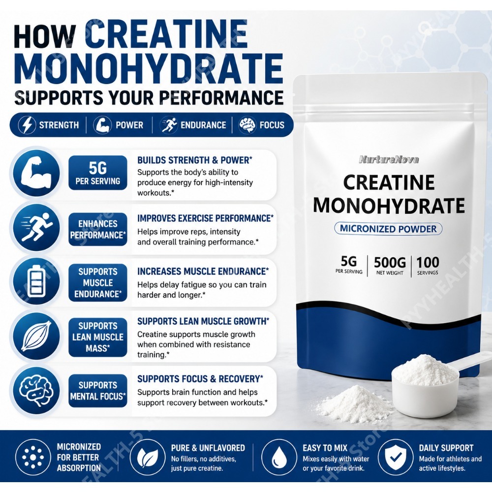 مسحوق الكرياتين مونوهيدرات الم - مراجعة Creatine Monohydrate Powder وسعره