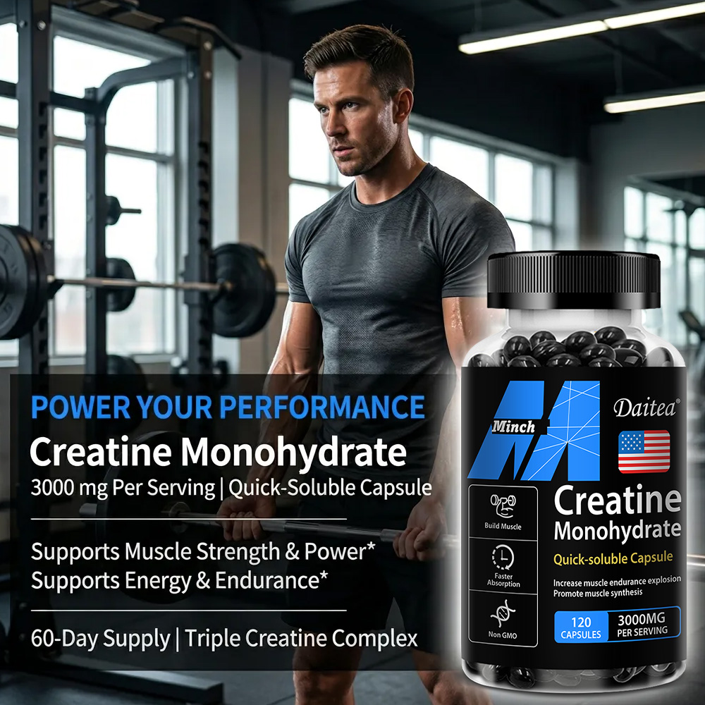 كبسولات الكرياتين مونوهيدرات ل - مراجعة Creatine Monohydrate Powder وسعره