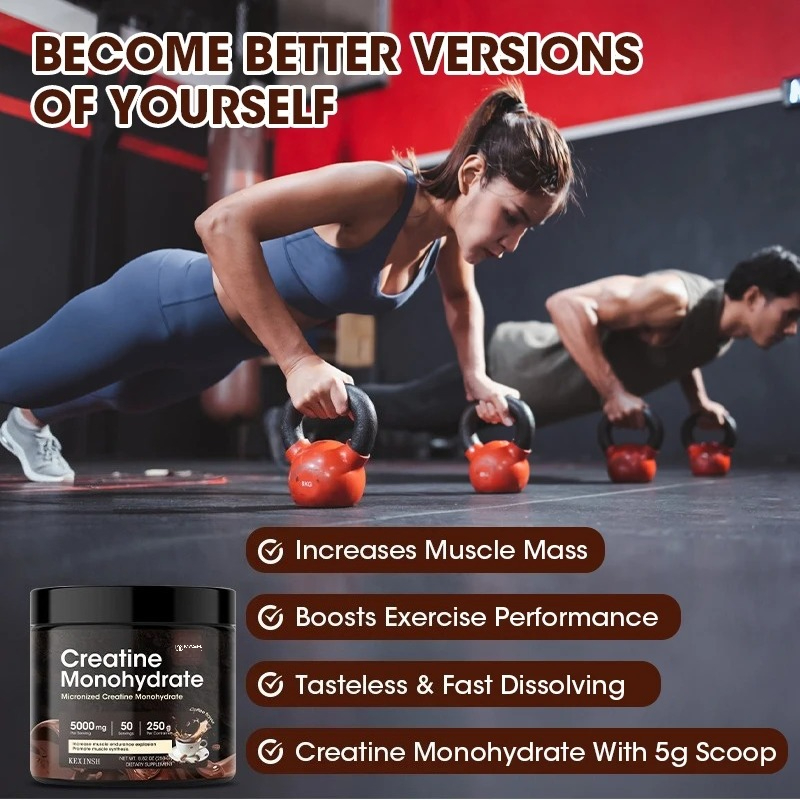 كيكسينش كرياتين مسحوق نكهة الق - مراجعة Creatine Monohydrate Powder وسعره