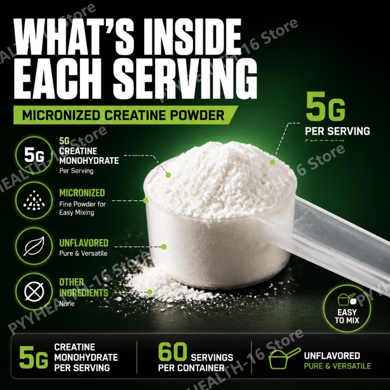 مسحوق الكرياتين مونوهيدرات الم - مراجعة Creatine Monohydrate Powder وسعره